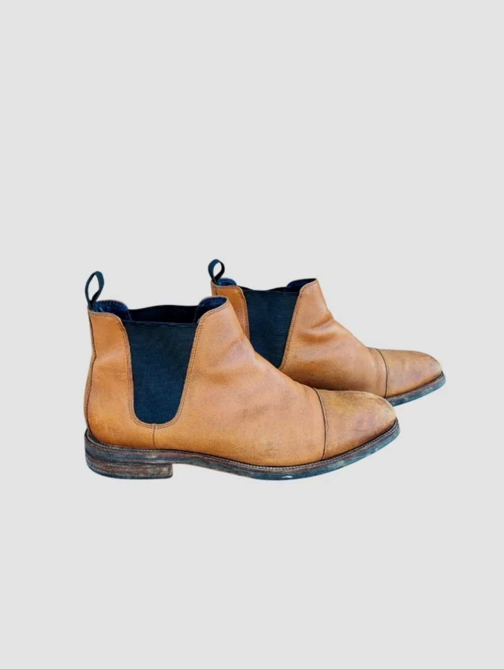 Cole Haan Wagner Grand Waterproof Tan Brown Chelsea Boot Casual Shoe Men 9.5